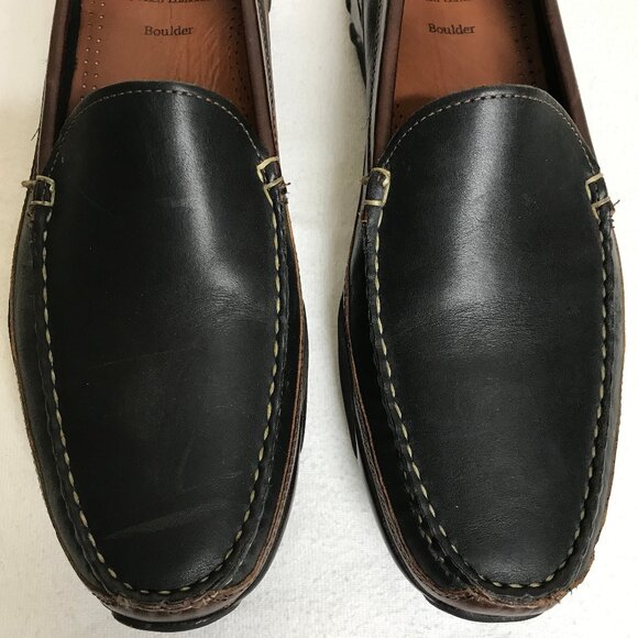 Allen Edmonds Men Size 13 D Boulder Venetian Driving Two Tone Leather Loafer - Picture 12 of 15